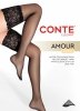 Pończochy z gumką CONTE AMOUR Fantasy to doskonały wybór dla kobiet ceniących styl i wygodę. Efekt naturalnego jedwabiu nadaje nogom gładkości i eleganckiego blasku.